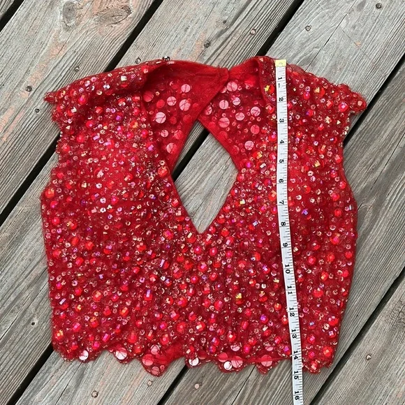 Gorgeous Tiffany 2-piece gemmed gown 6 - Picture 9 of 16